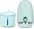 Automatic Cat Feeder, Wi-Fi Enabled Pet Feeder, Auto Food Dispenser Pack of 2 N909