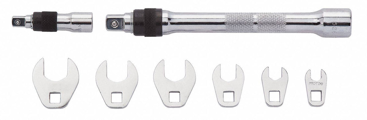 8 Piece Crowfoot Wrench Set with Locking U2165