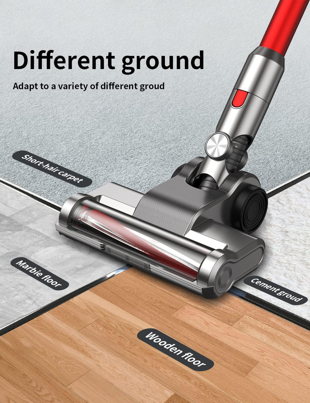 Cordless Stick Vacuum, 25Kpa 4-in-1 Lightweight, 40min Runtime, 250W Brushless Motor B35408