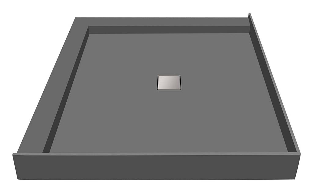 42x22 x 36x22 Double Threshold Shower Base with Drain F90158