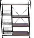 Industrial Microwave Oven Stand with Storage Shelf O7334