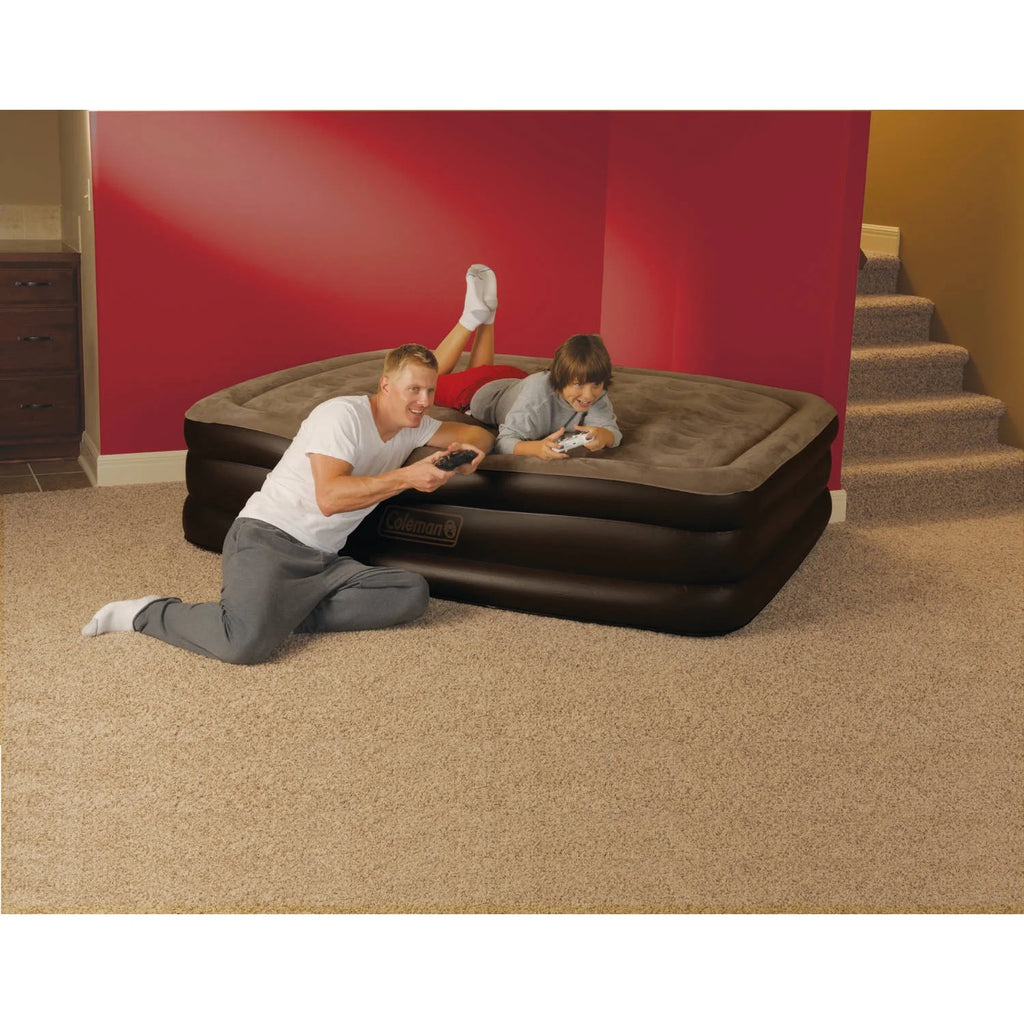Queen Double High Airbed with Electric Pump P84817