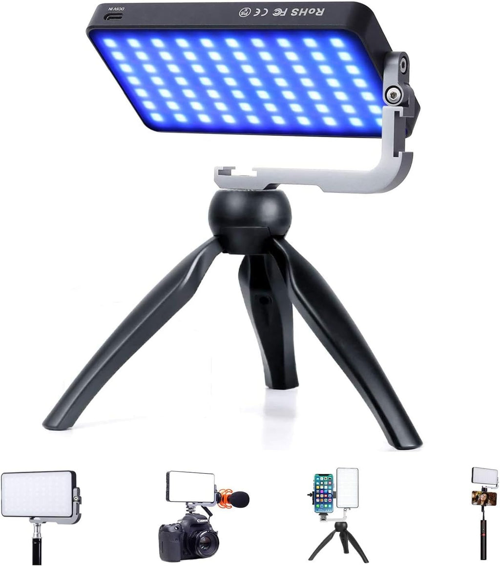 RGB Portable On Camera Light with 4300mAh Lithium Battery O10856