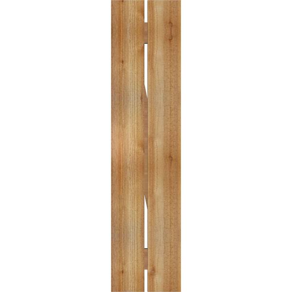 Rough Board-n-Batten Shutters with Z-Bar Q82062