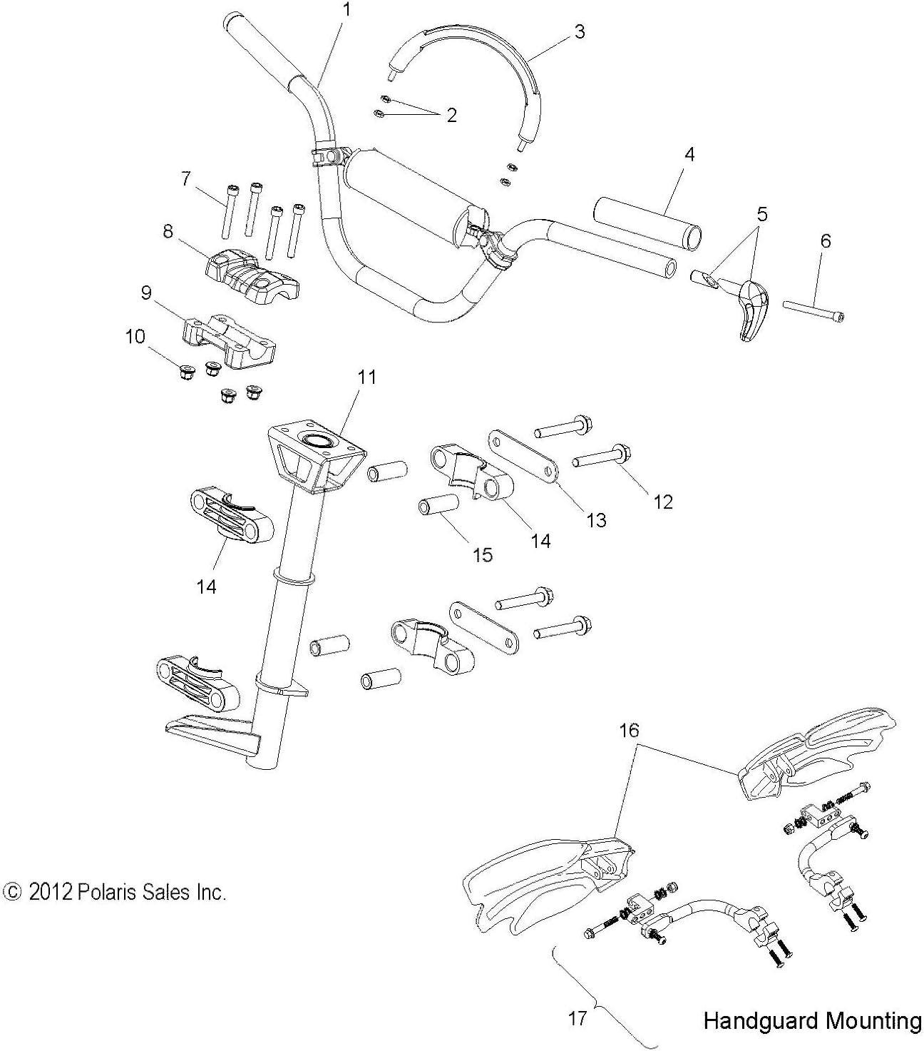 Handguards Pack of 2 L274365