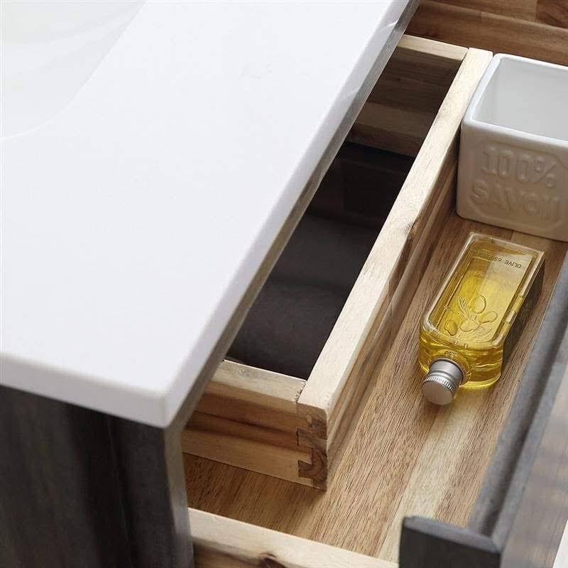 Floor Standing Open Bottom Bathroom Cabinet R69221