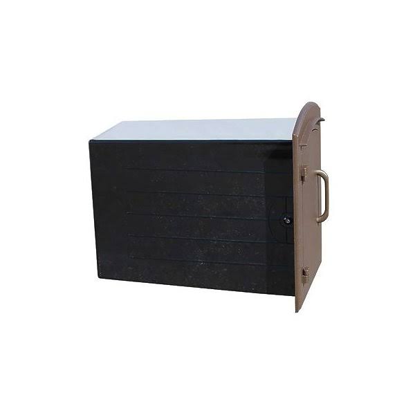 Black Column Mount Mailbox M90191
