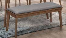 Natural Walnut Dining Bench I6944