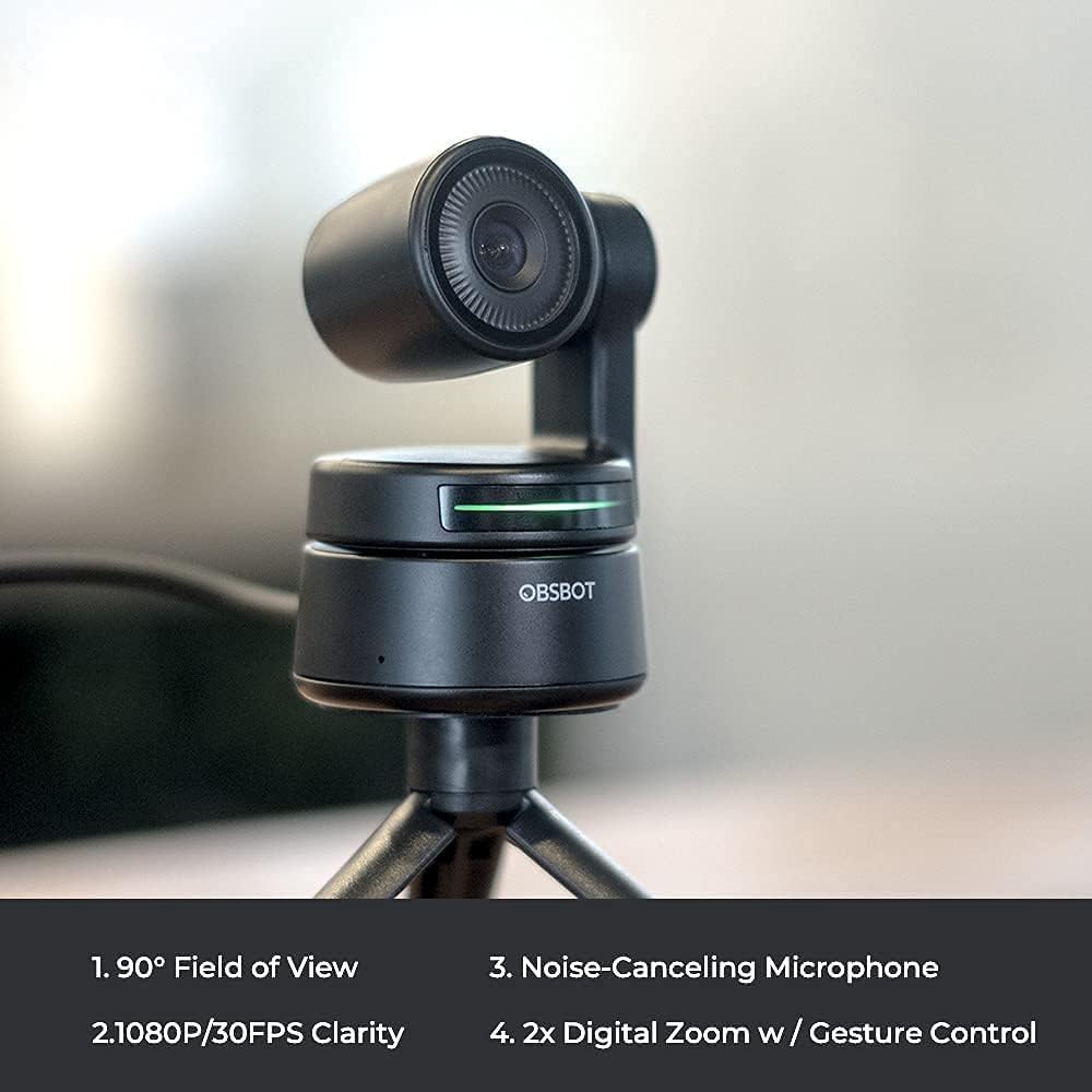 PTZ Webcam with Dual Omni-Directional Mics G350