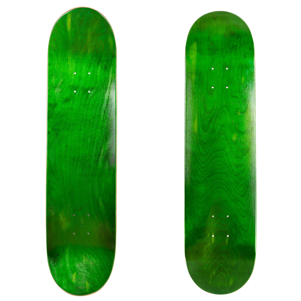 Green 8.25 Inch Maple Skateboard Decks Y41876