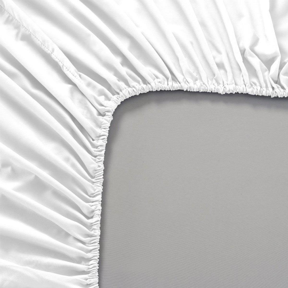 608TC 100% Cotton Split Top California King Fitted Sheet A89825