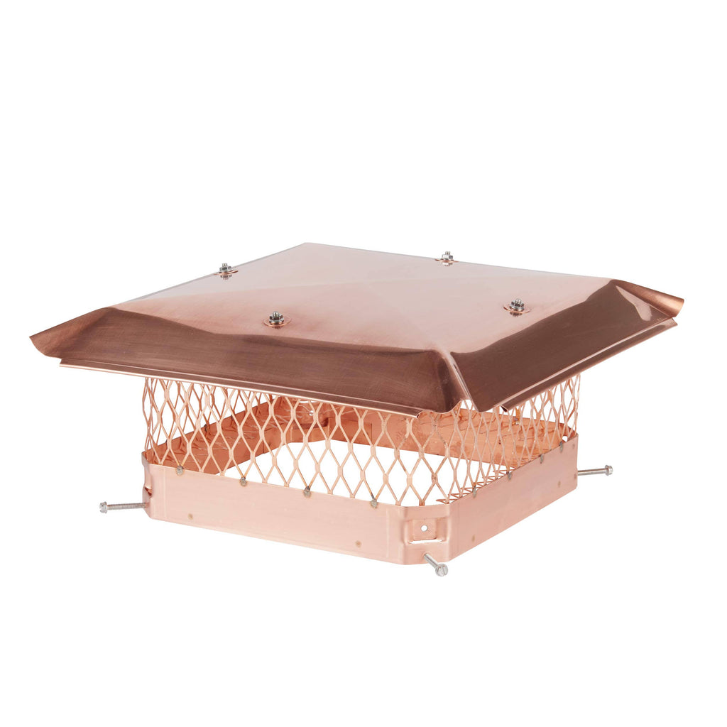 Copper Single Flue Chimney Cap Y8298