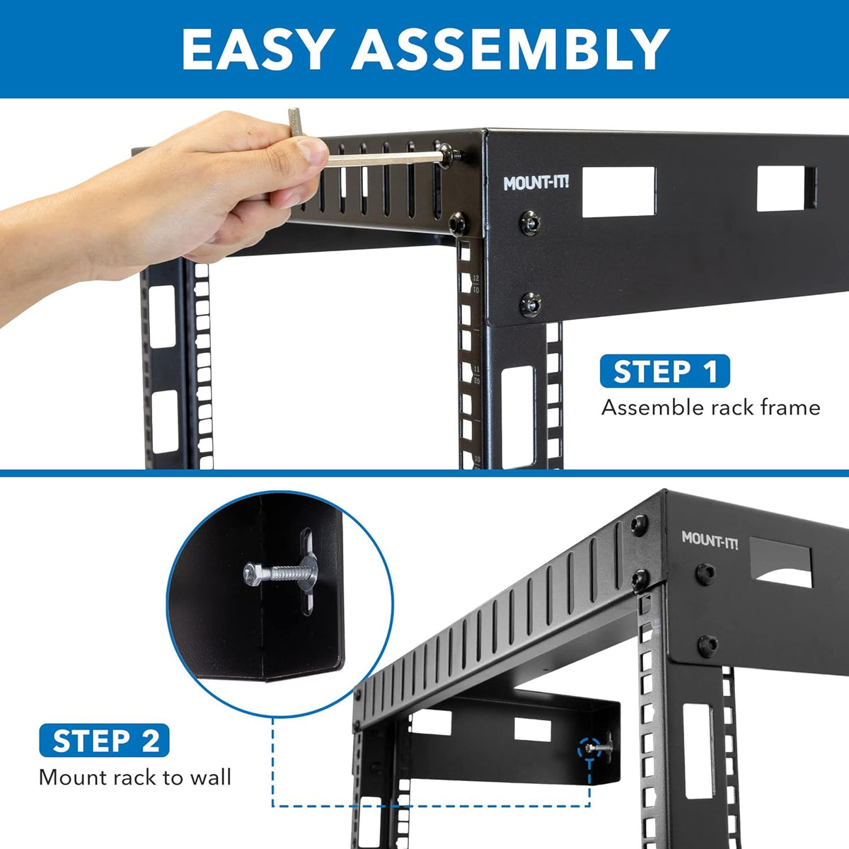 Open Wall Server Rack 12U Y53247