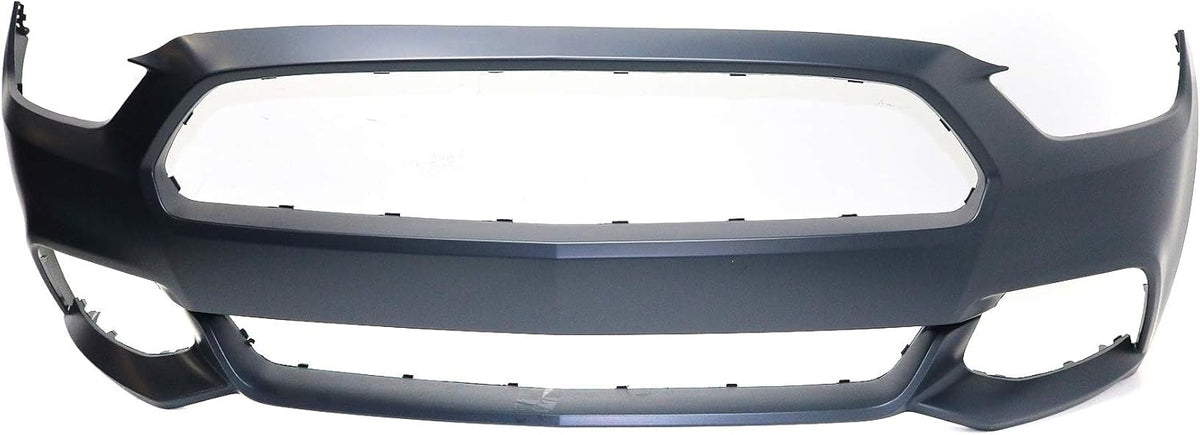 Primed Front Bumper Cover for Ford Mustang 15-17 Convertible Coupe Y846