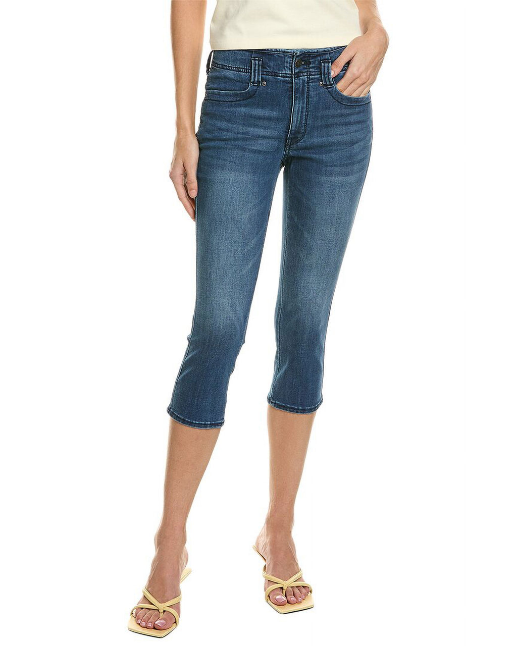 Petite High-Rise Skinny Capri Jean C2377