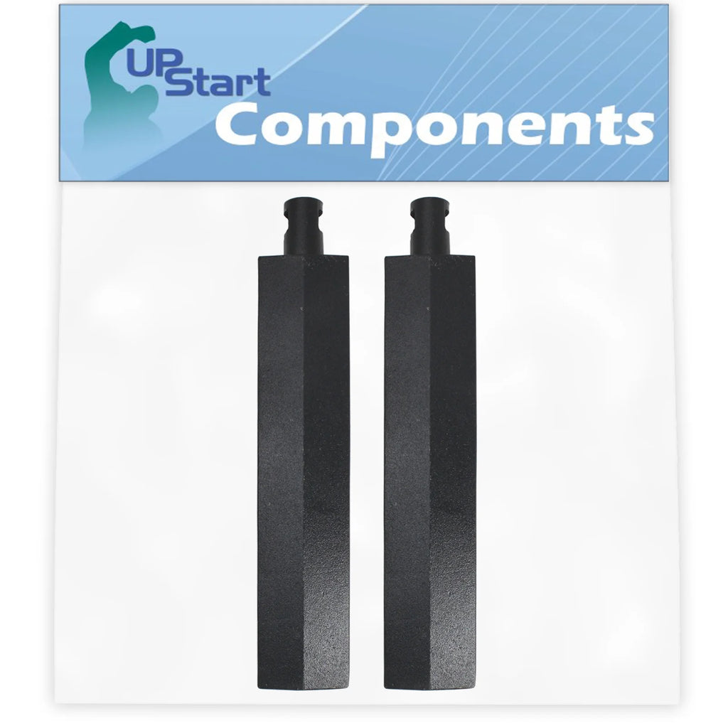 2-Pack Cast Iron BBQ Grill Tube Burner Replacement Parts 15 3/4" V17777