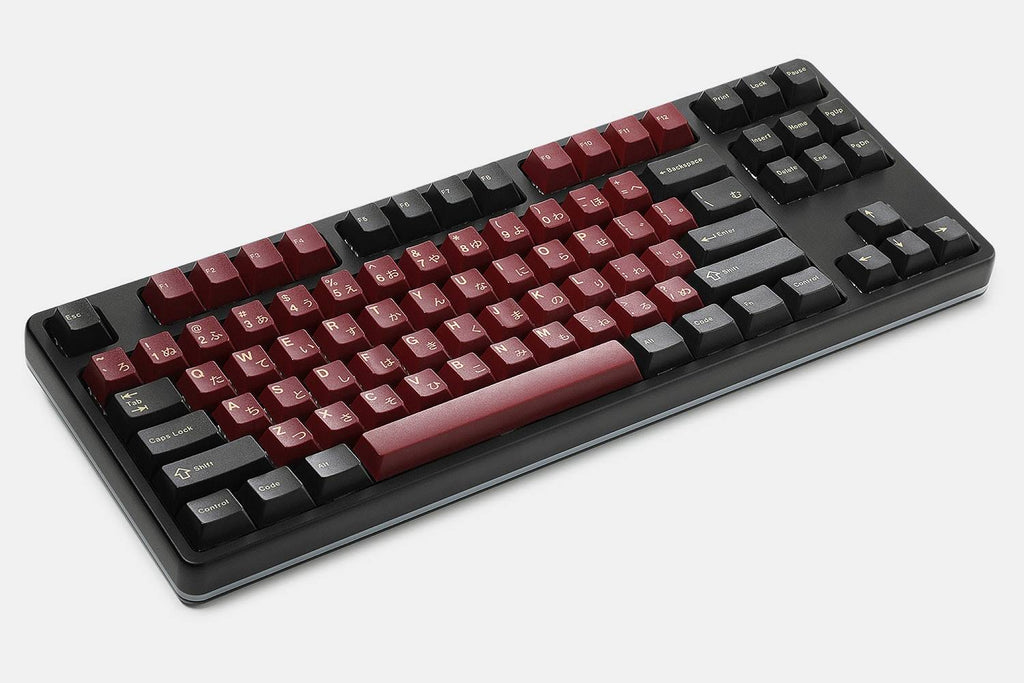 RedSuns GMK Red Samurai Keycap Set 65% 75key Kit R73889