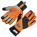 Orange Thermal Waterproof Utility Gloves Y643636