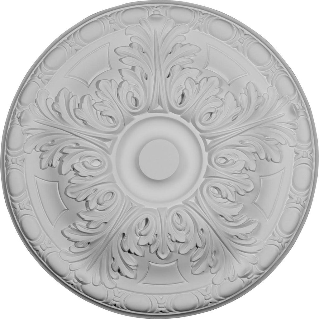 15 3/4x22OD x 5/8x22P Hand-Painted Iridescent Ceiling Medallion H63569
