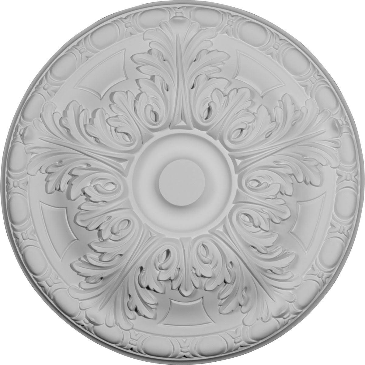 15 3/4x22OD x 5/8x22P Hand-Painted Iridescent Ceiling Medallion H63569