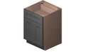 Grey 2 Doors 1 Drawer 1 Shelf 2 Rollout Shelves Base Cabinet X914