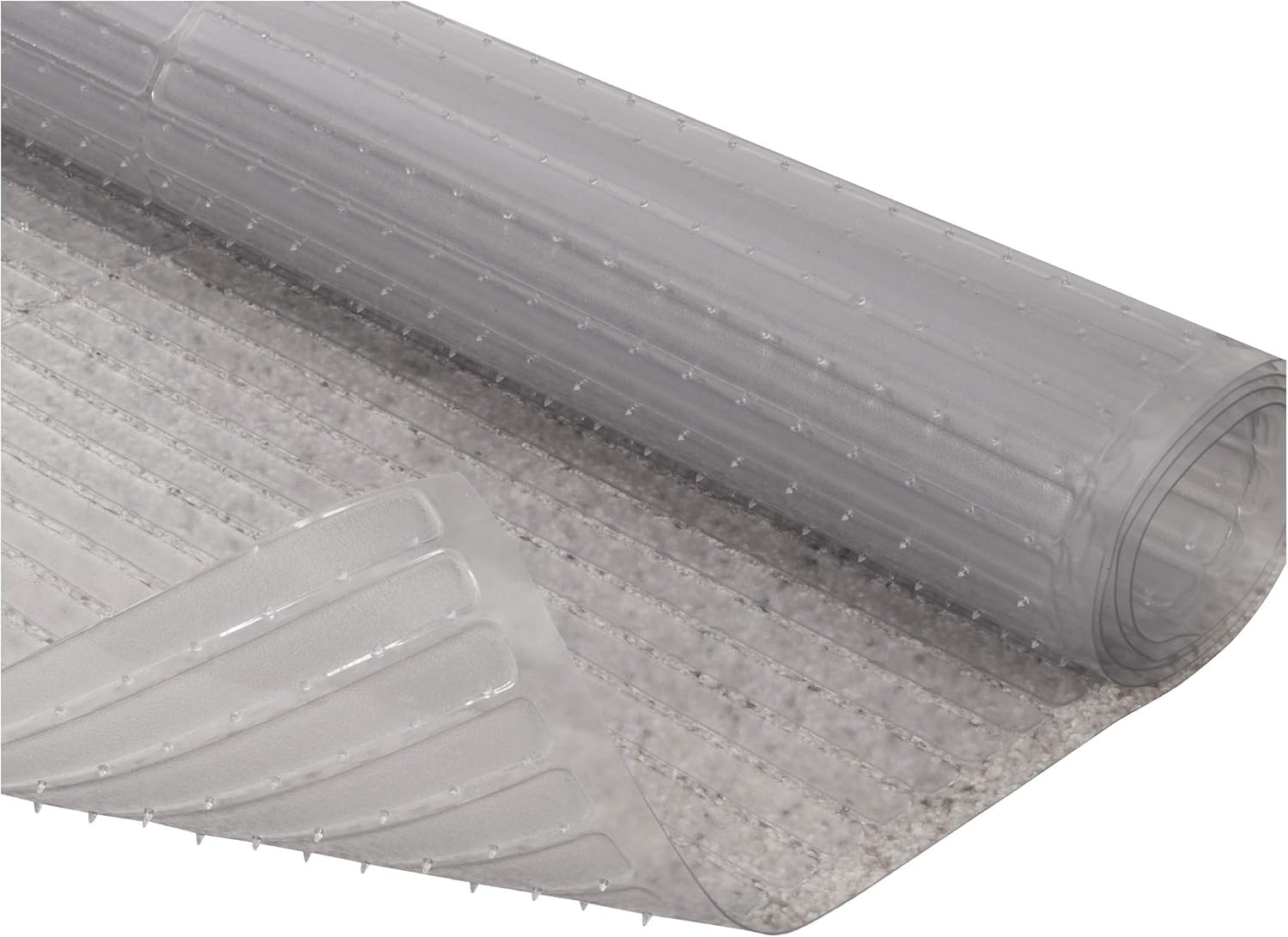 Clear Plastic Floor Protector Mat, 27 inches x 6 feet, Pack of 2 R601014