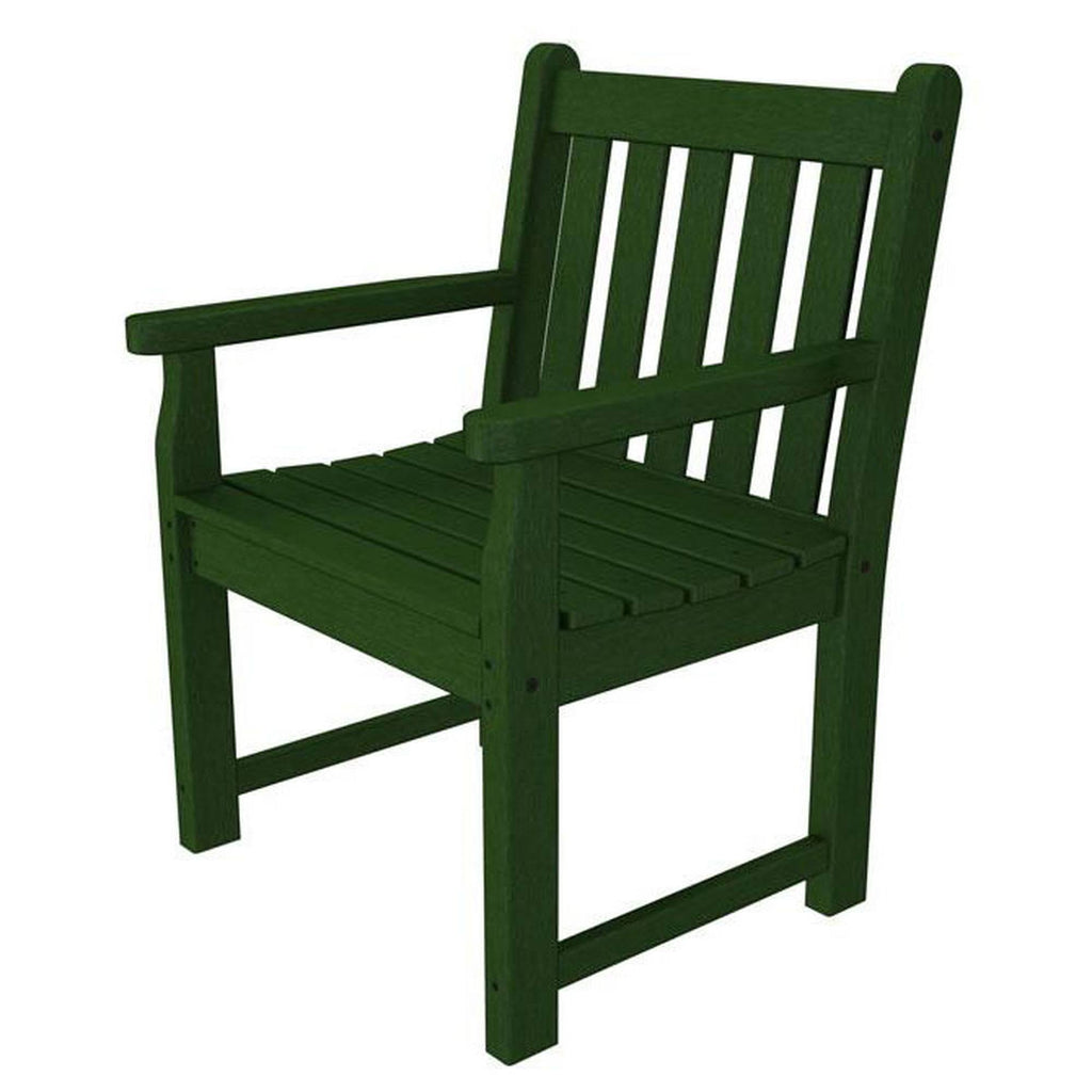 Green Traditional Garden Arm Chair N291