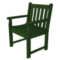 Green Traditional Garden Arm Chair N291