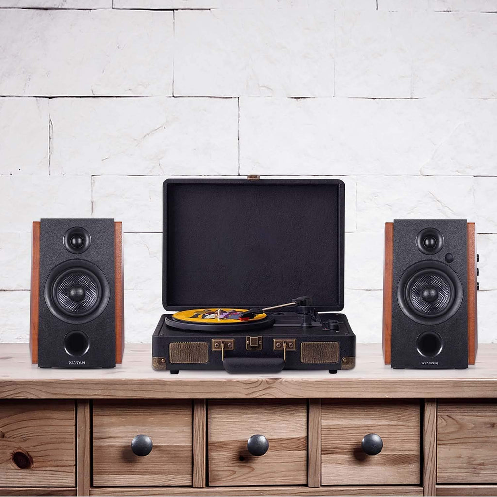 Active Bookshelf Speakers with Carbon Fiber Speaker Unit V859