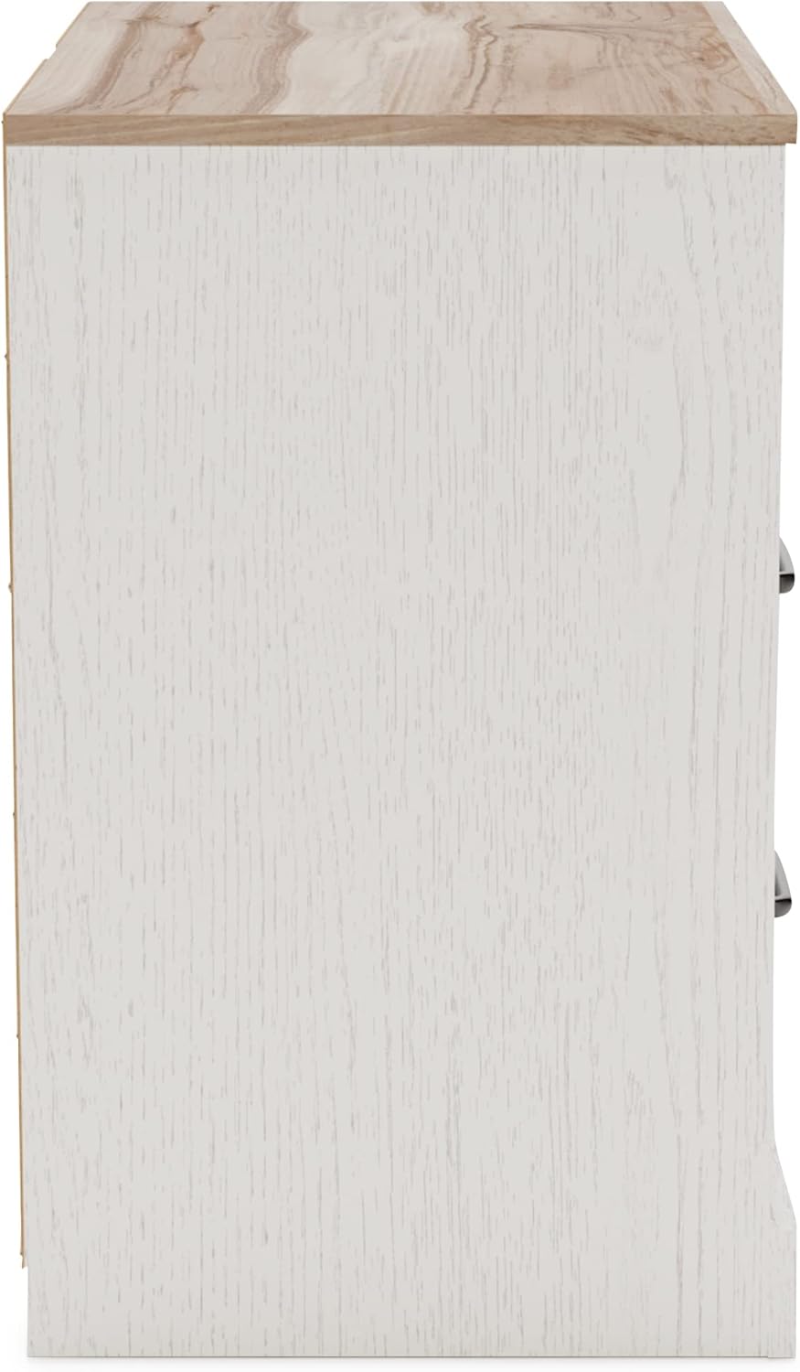 White 3 Drawer Wood Chest J40368