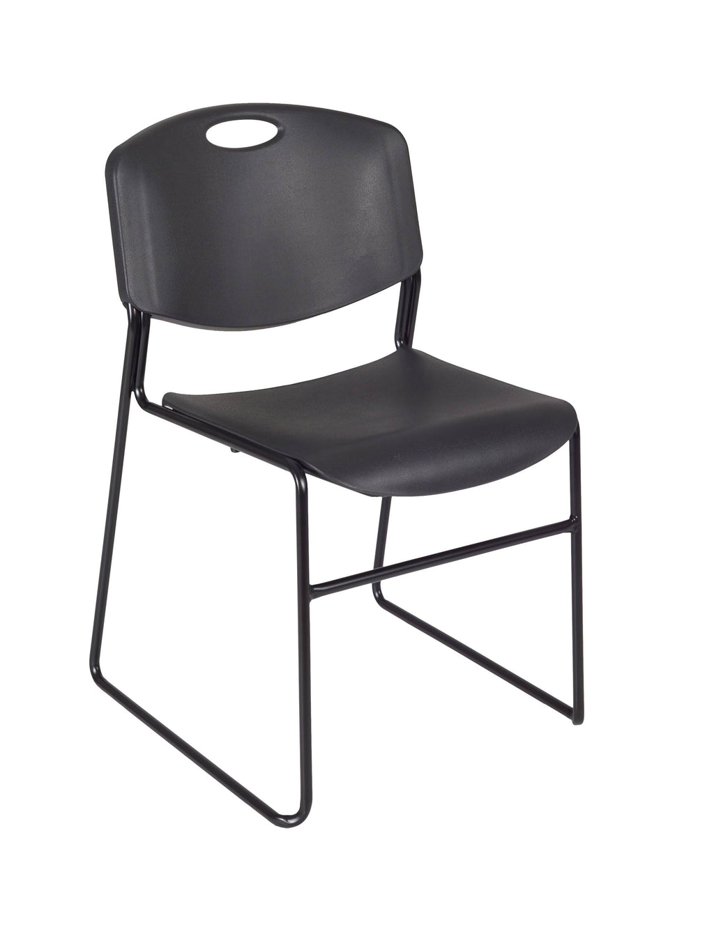 36x22 Square Breakroom Table with 4 Stack Chairs M2416