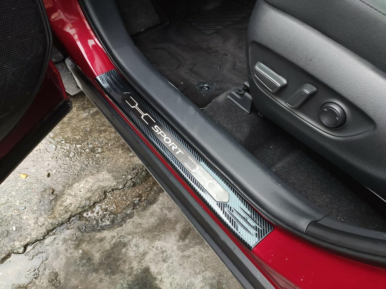 Stainless Steel Car Door Sill Protector Cover 4PCS T119
