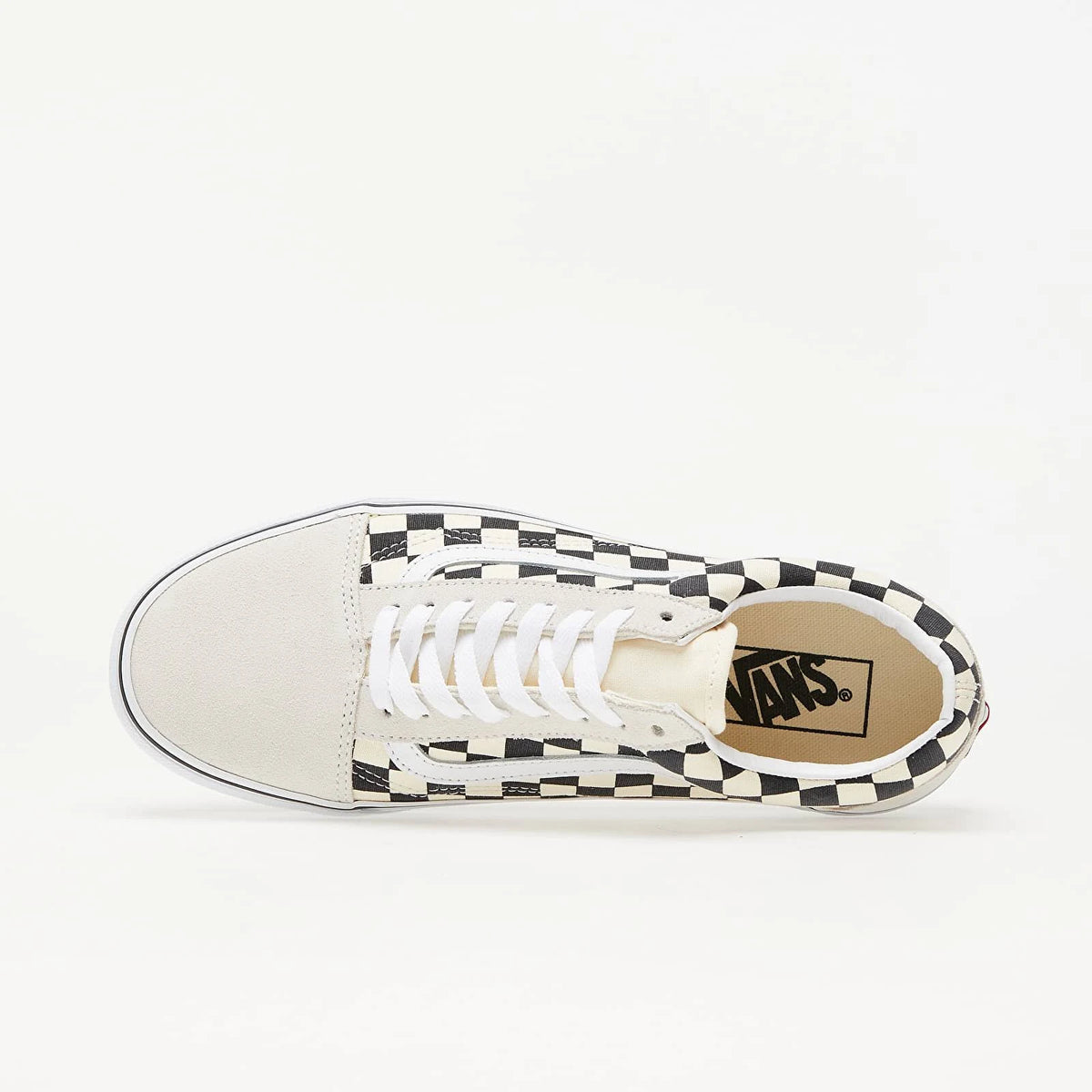 White/Black Checkerboard Shoes Z44123