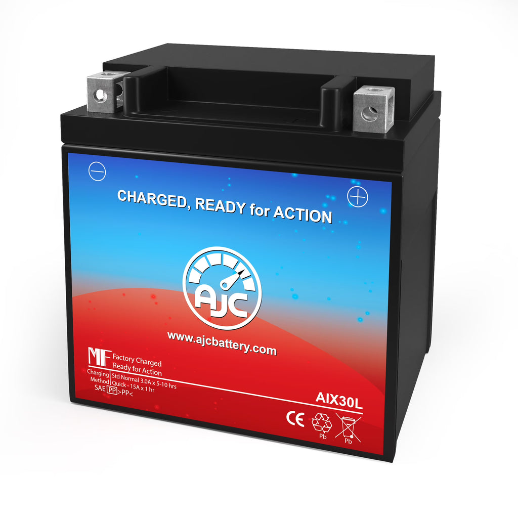 AJC Battery Compatible with Polaris Slingshot S with Technology Package I AutoDrive 2000CC Motorcycle Replacement Battery (2021) Q31863