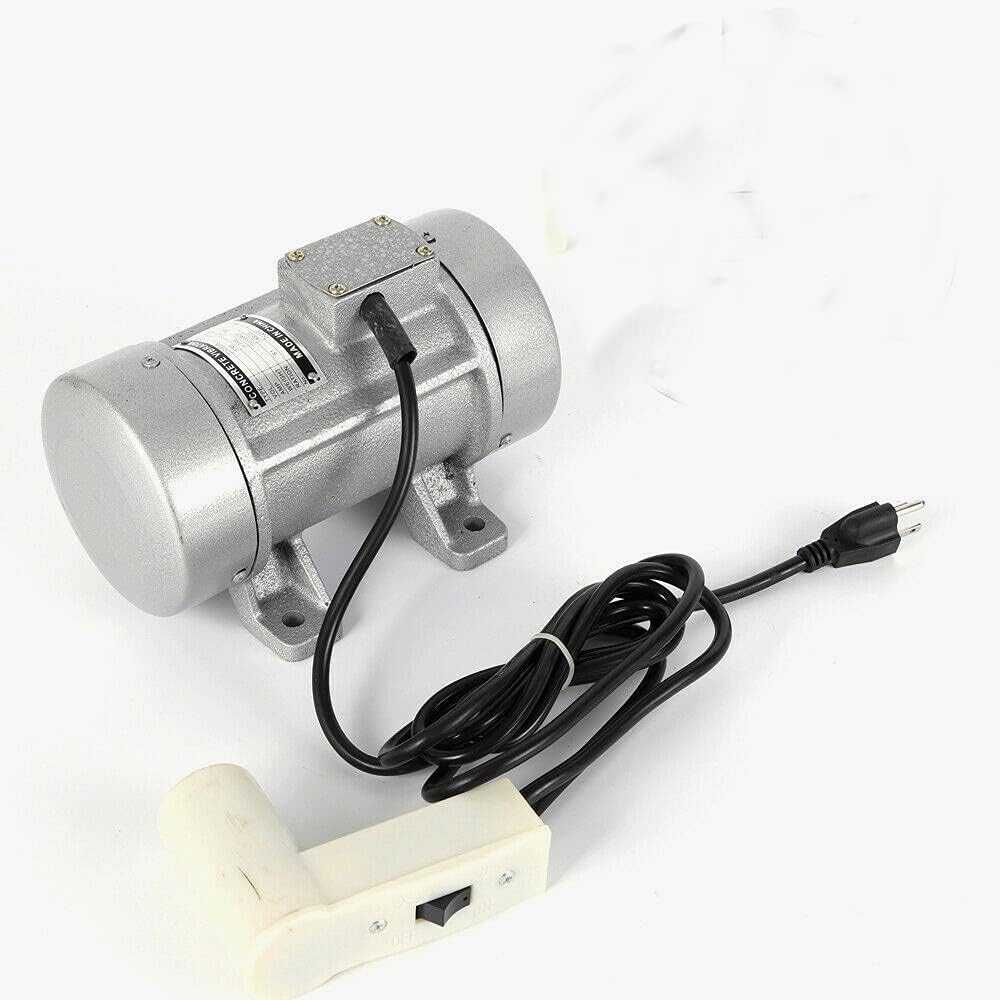 110V 0.28kw Concrete Vibrator Vibration Motor 60HZ Single Phase AC110V 2840rpm Aluminum Alloy Vibrating Vibrators for Shaker Table Z6822
