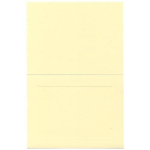 Blank Foldover Cards, A7, Ivory, 500/Box U374499