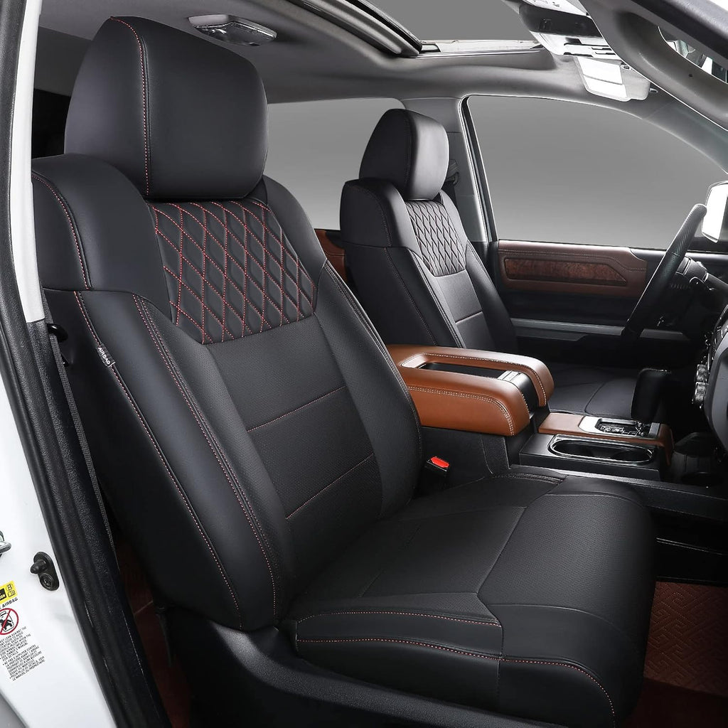 Black Full Set Car Seat Protectors F329