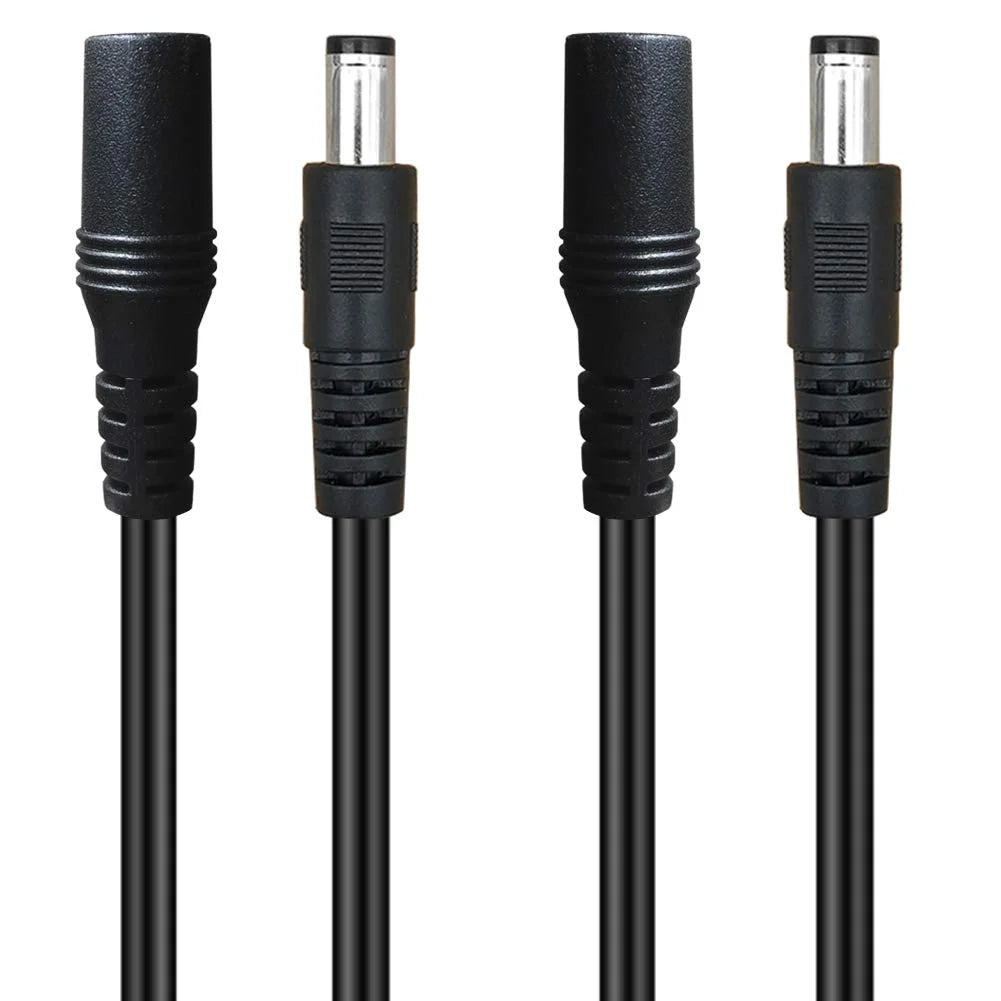 3ft DC Extension Cable 5.5mm x 2.1mm Male to Female Power Cord A695760