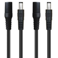 3ft DC Extension Cable 5.5mm x 2.1mm Male to Female Power Cord A695760