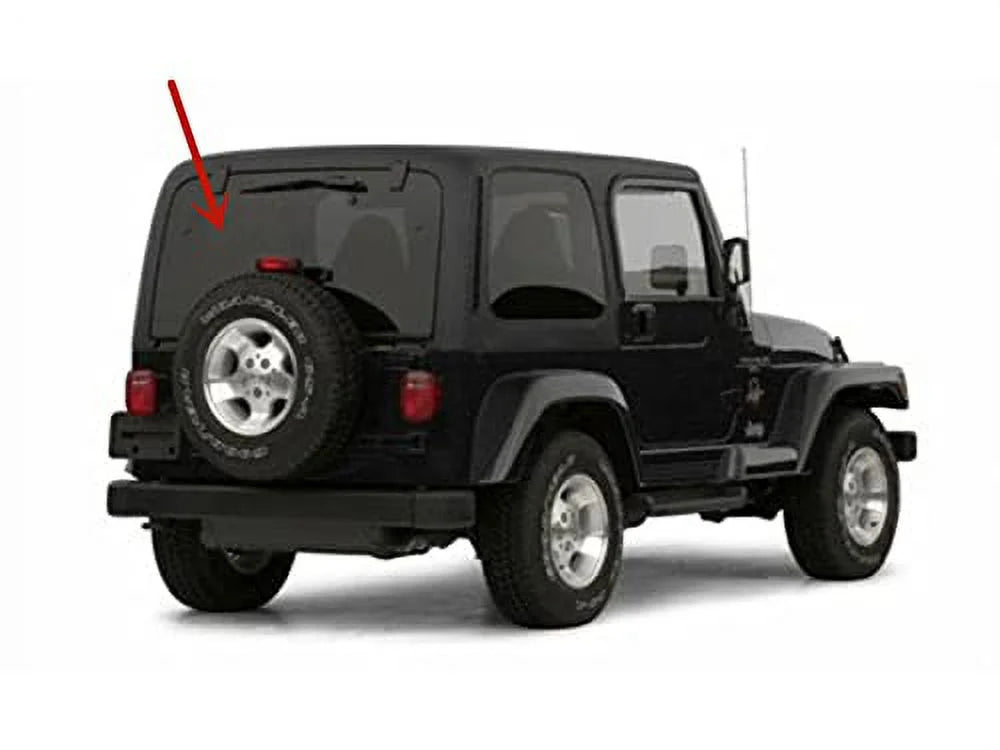 Heated Rear Back Window Back Glass for Jeep Wrangler T78223