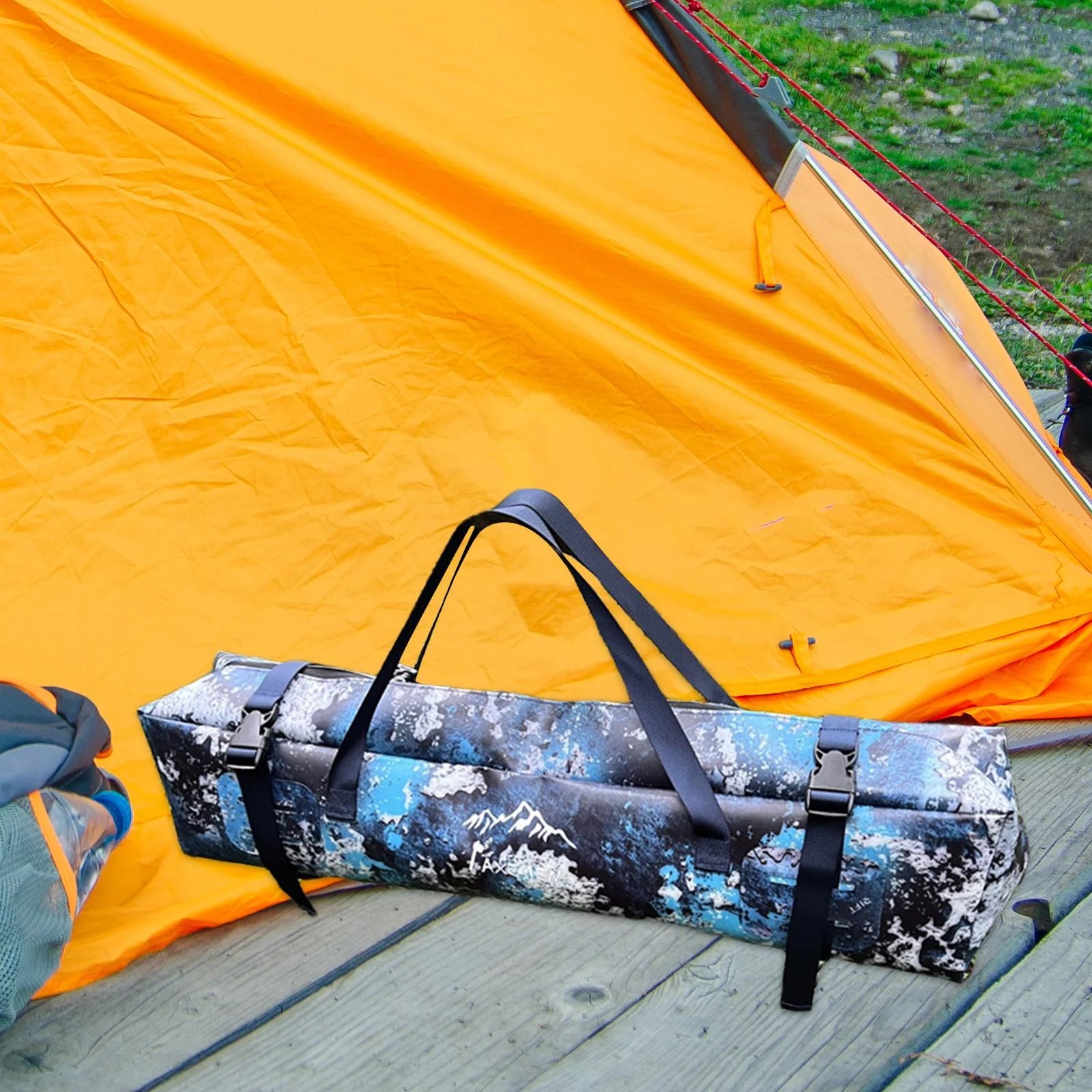 Camping Tent Storage Bag Tote Travel Duffel Pouch Fishing Gears Bag Organizer 85cmx15cmx18cm R448