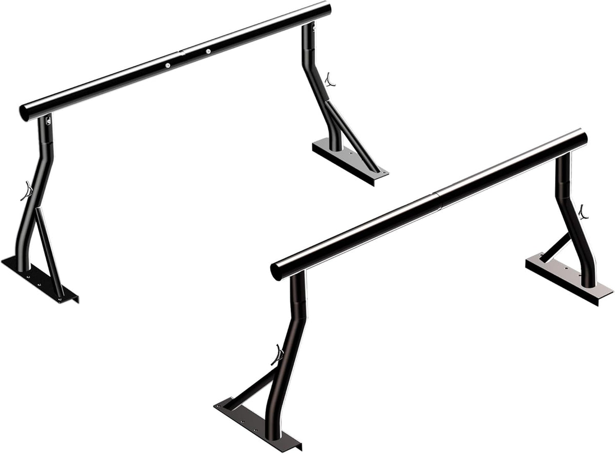 Steel Pickup Truck Ladder Rack Two Bar Set O795