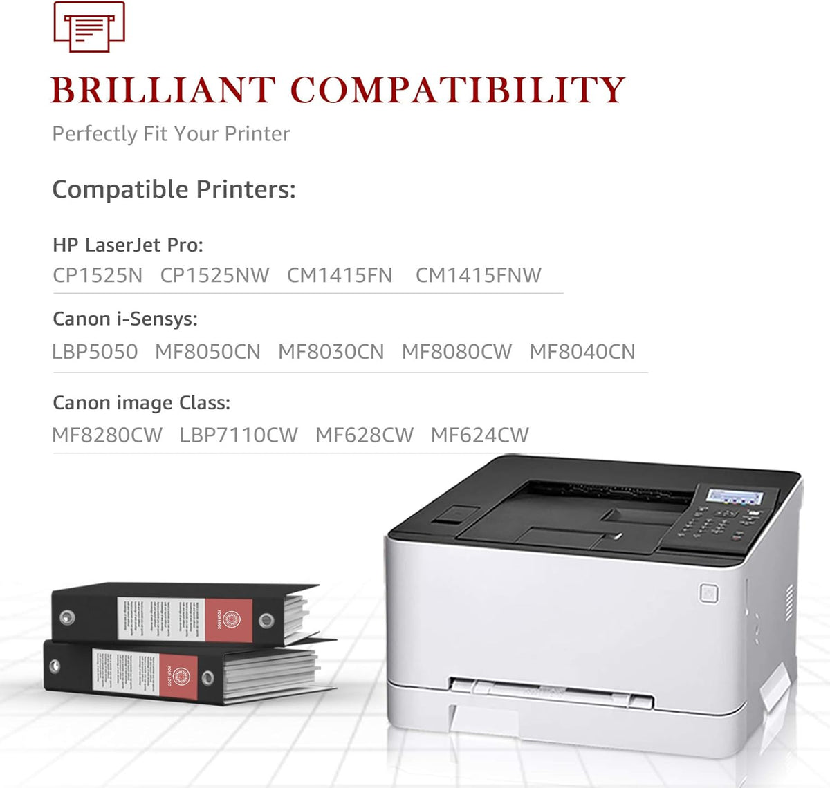 Compatible Toner Cartridges 4-Pack M7207