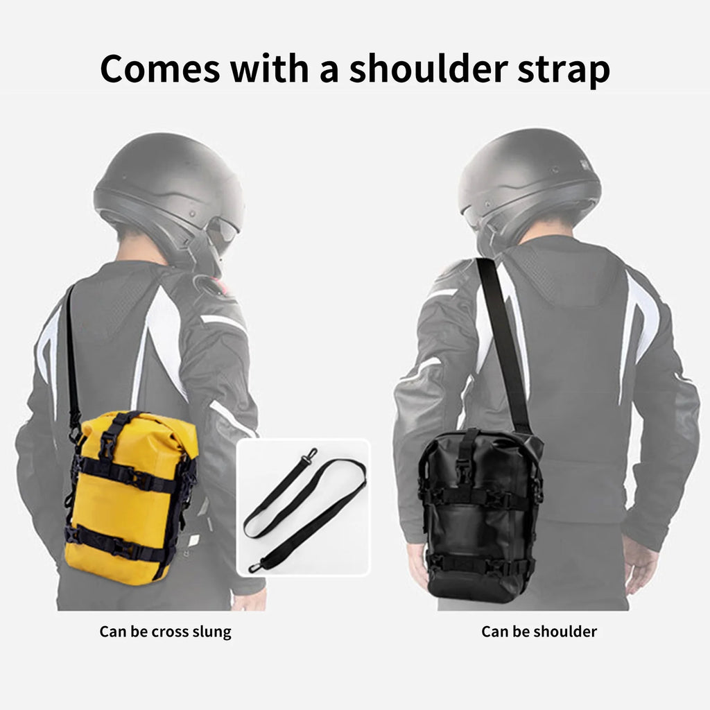 Motorcycle Frame Bag Motorbike Side Bag Full Waterproof 8L Motorcycle Bag H7908