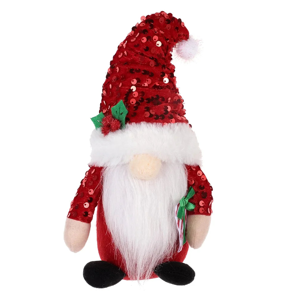 Christmas Dolls Plush Handmade Ornaments J968