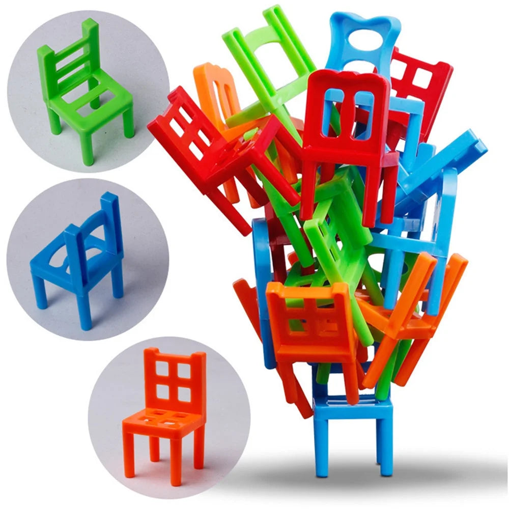 Balance Stacking Chairs Board Game B67824