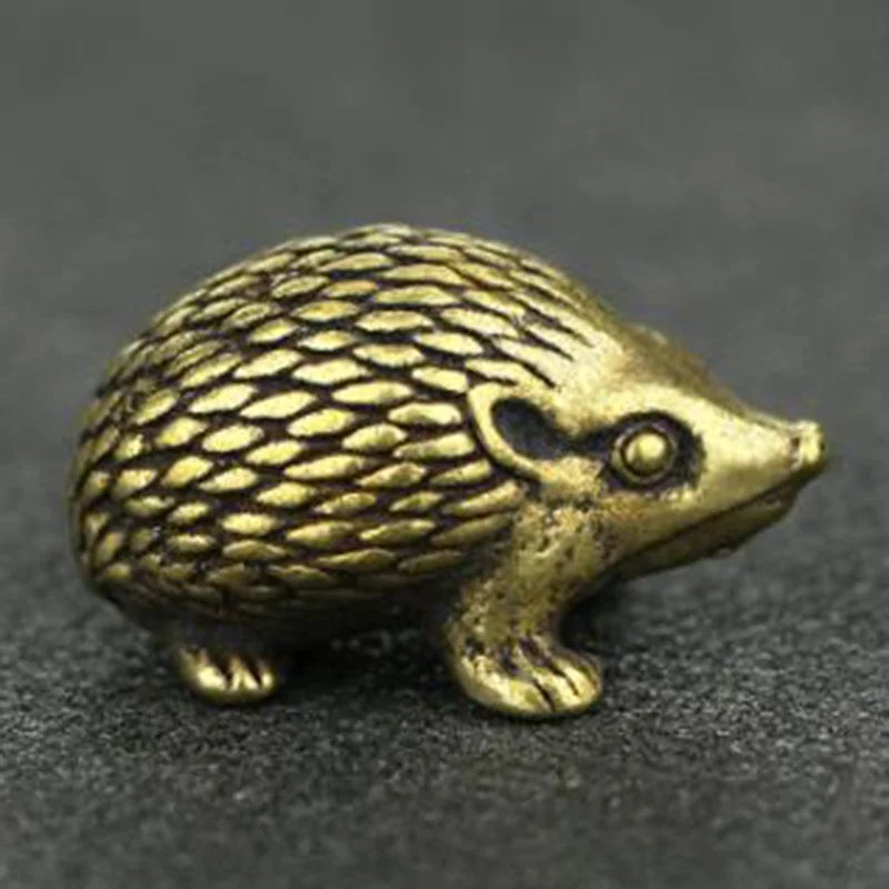 Brass Hedgehog Statue Ornaments D544563