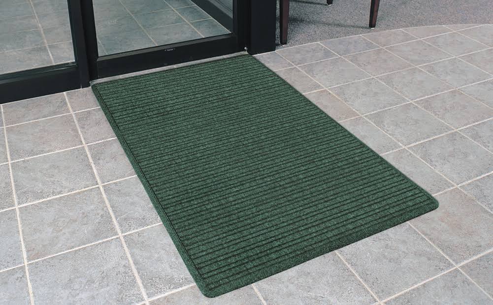 Red and Black Barrier Rib Entrance Mat E1103