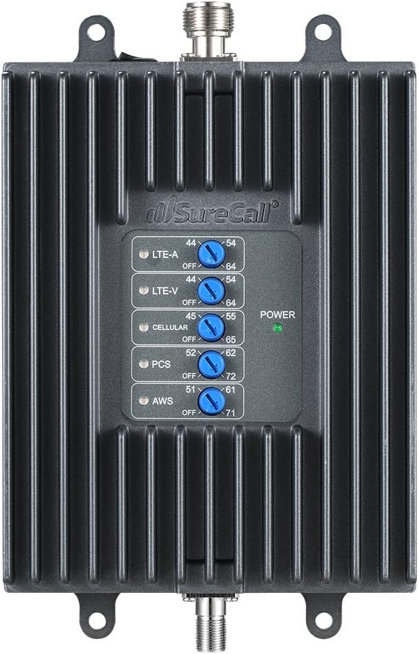 Cell Phone Signal Booster Kit, 3,000 Sq Ft, Black O5724