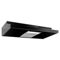 30x22 Under Cabinet Range Hood with 190 CFM Black G1366